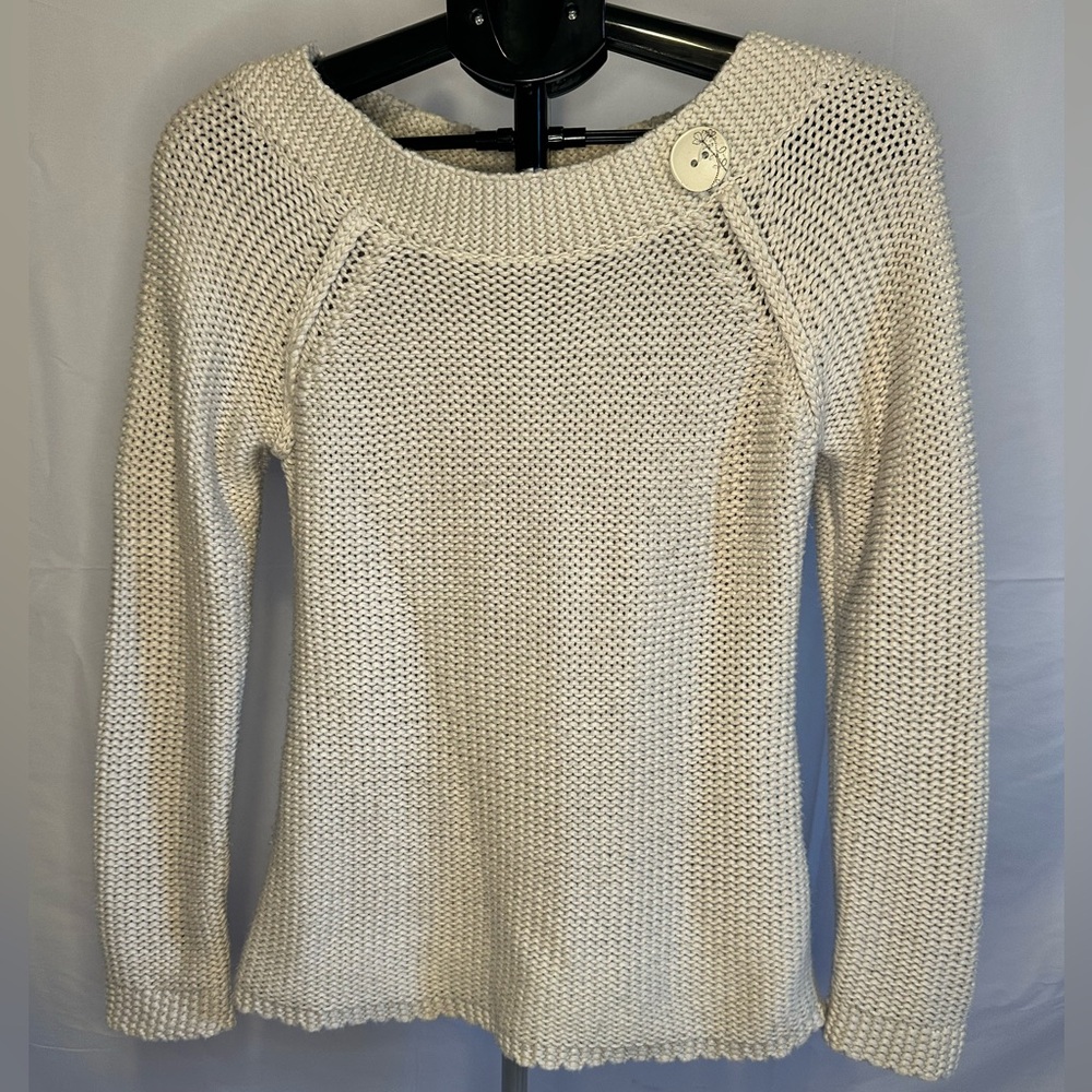 Promod Cream Knit Sweater